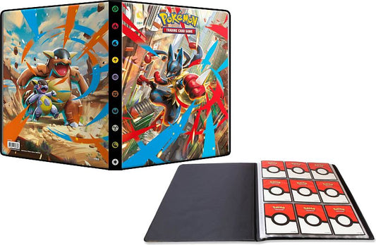 Ultra Pro Pokémon - Mega Evolution: MLucario MKhangaskhan - 9-Pocket Portfolio