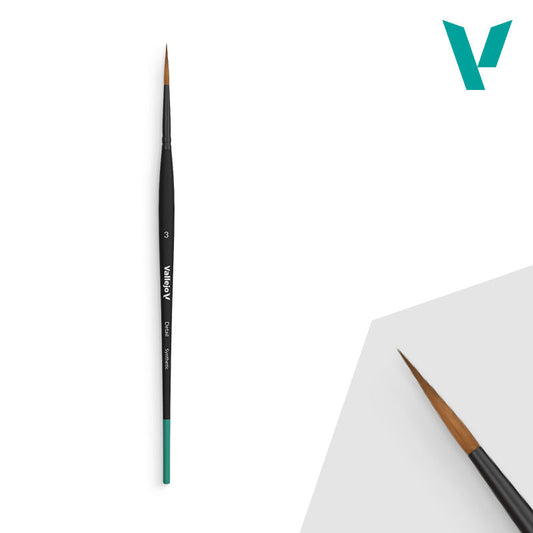 Detail - Size 3 Brush - Synthetic Round - Vallejo