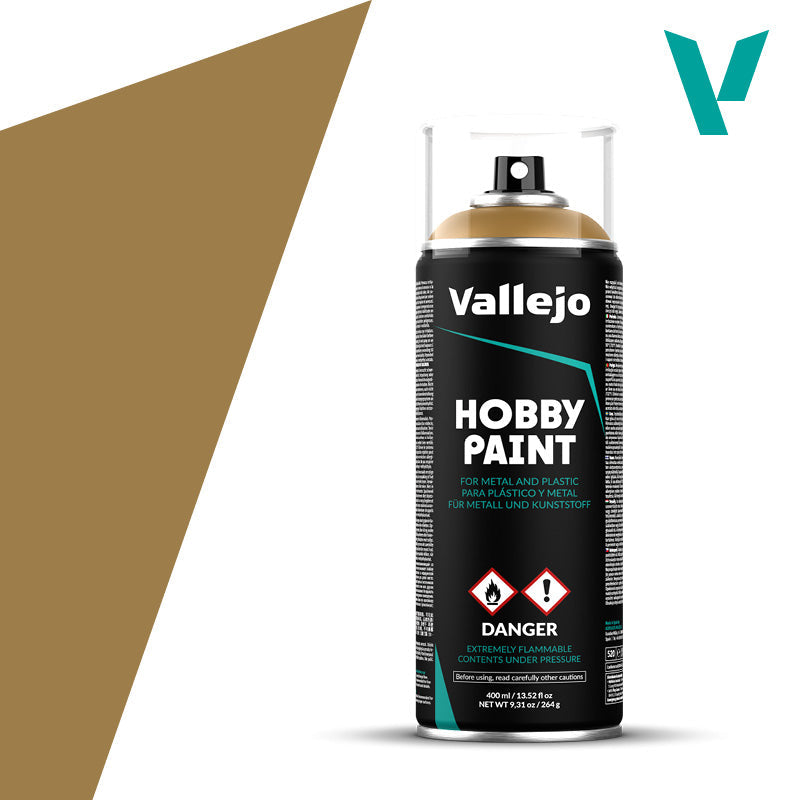 Vallejo Hobby Paint Spray - Desert Yellow