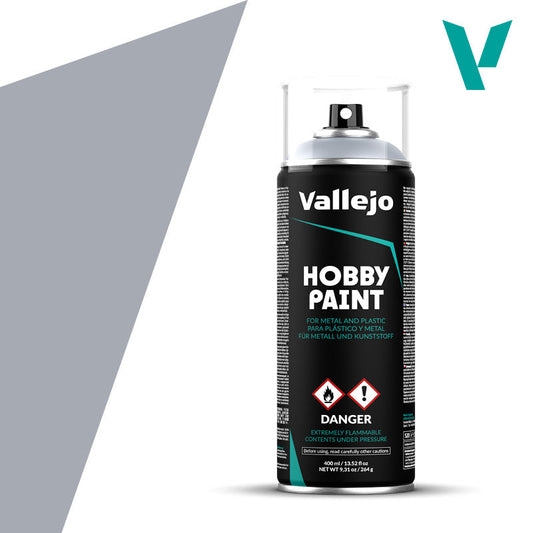 Vallejo Hobby Paint Spray - Siilver