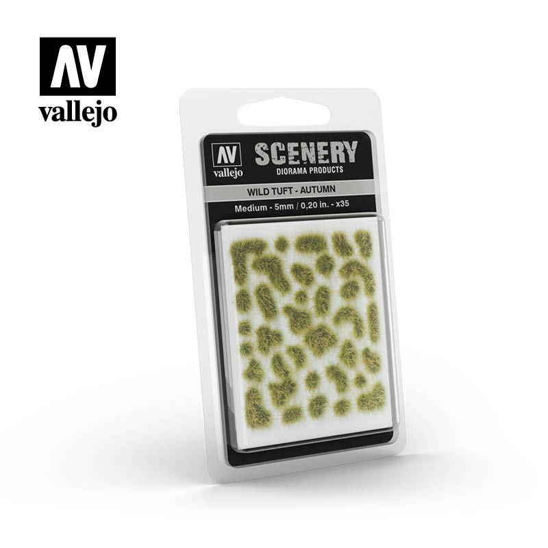 Wild Tuft : Autumn Medium - Scenery Diorama Products - Vallejo