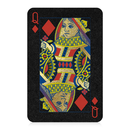 No 1 Playing Cards - Waddingtons - Black & Gold