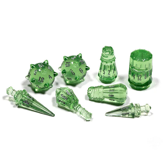 PolyHero Warrior 8 Dice Set