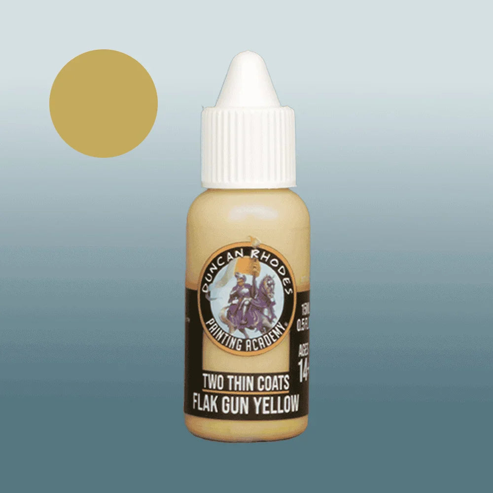 Flak Gun Yellow - Two Thin Coats