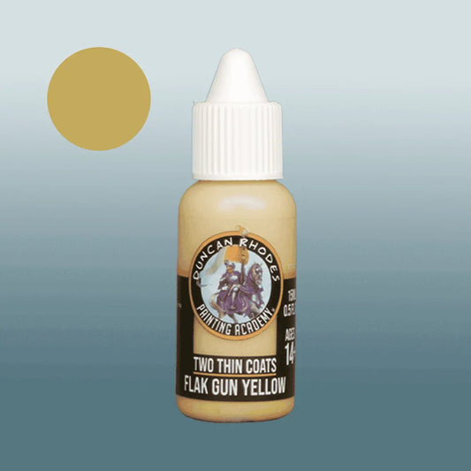 Flak Gun Yellow - Two Thin Coats