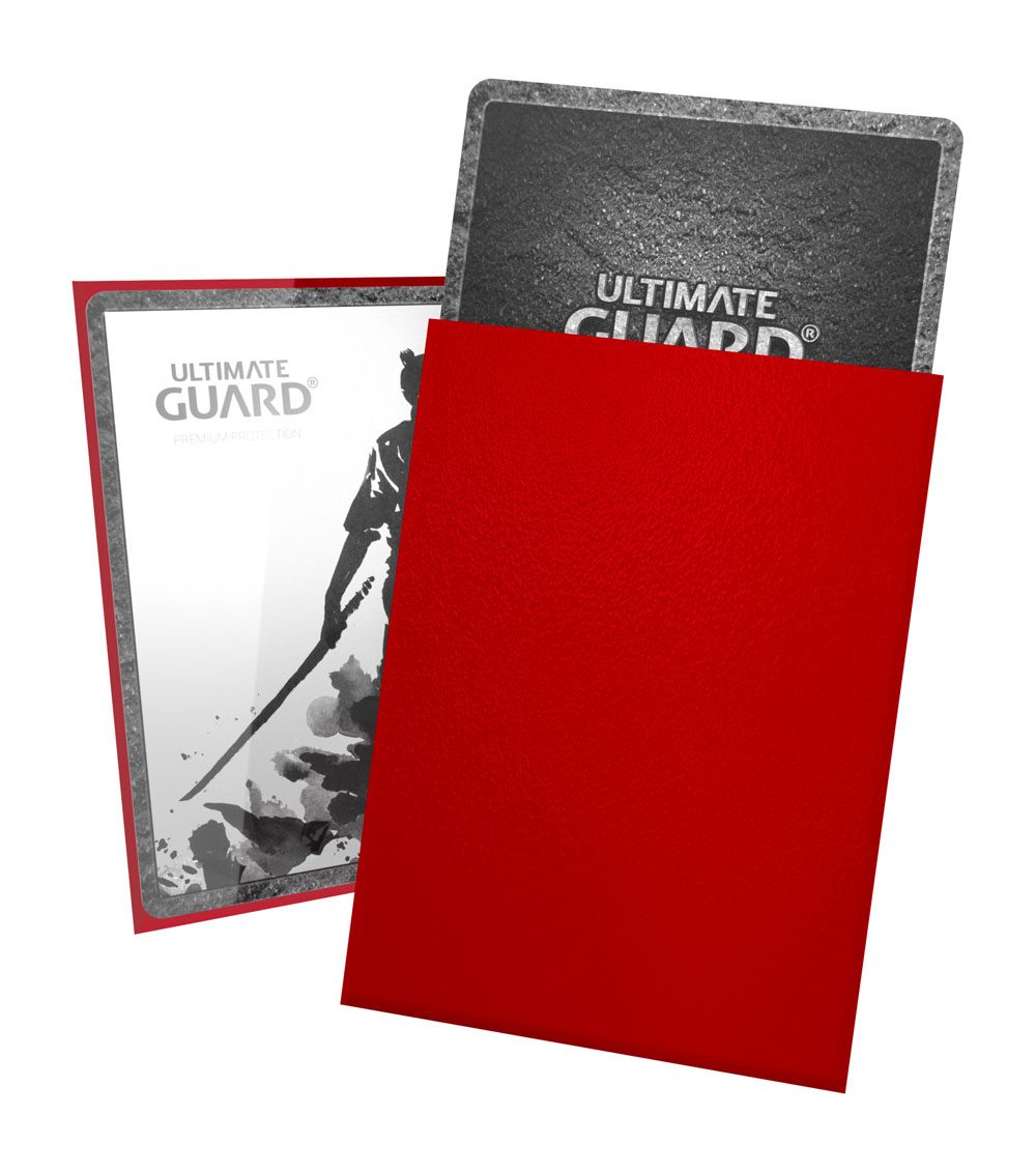 Katana - Ultimate guard - Sleeves Standard Size (100) - Red