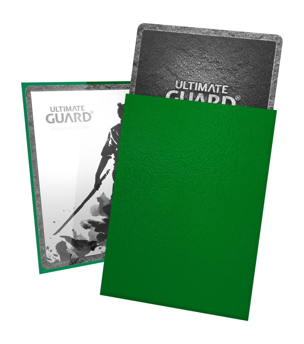 Katana - Ultimate guard - Sleeves Standard Size (100) - Green