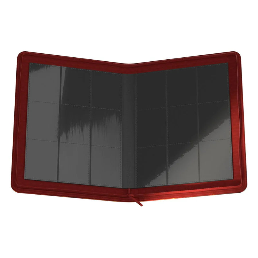 Ultimate Guard Zipfolio 360 - 18-Pocket XenoSkin - Tarkir Dragonstorm Magmatic Hellkite