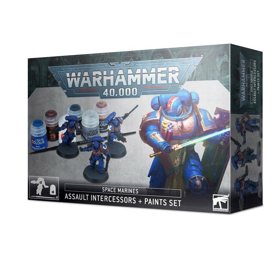 Warhammer 40k Assault Intercessors og maling